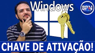 COMO DESCOBRIR a Chave de Ativação do seu Windows Simples e Fácil [upl. by Anyal514]