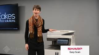 Easy Scan  Sharp MFP Training [upl. by Desirea]