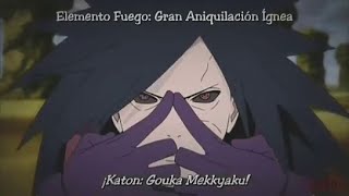 All Uchiha Clan katon jutsu [upl. by Junko471]