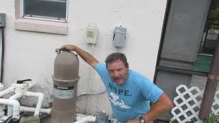 how to replace and clean a pool filter cartridge [upl. by Silma300]