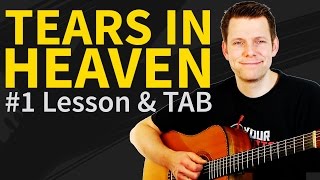 How To Play Tears in Heaven Guitar Lesson amp TAB  Eric Clapton [upl. by Nnalorac]