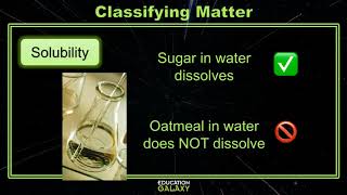 5th Grade  Science  Classifying Matter  Topic Overview [upl. by Anitan590]