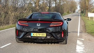 Honda NSX  Launch Control Accelerations amp Engine SOUNDS [upl. by Tunnell]