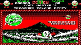 Amstrad CPC Dizzy II  Treasure Island Dizzy  Longplay [upl. by Lairea]