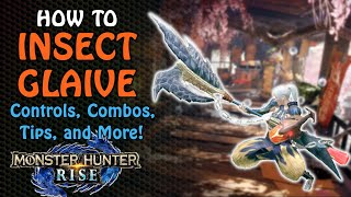 How To Insect Glaive In MH Rise  Tutorial on Skills amp Combos [upl. by Iatnohs773]