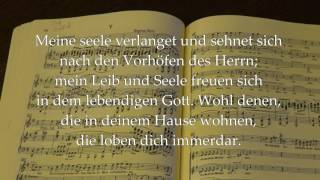 Brahms German Requiem pronunciation guide [upl. by Aiuqcaj]