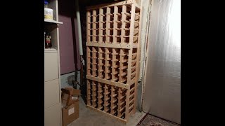 DIY Wine Rack [upl. by Anaderol]