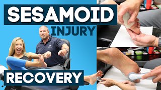 How To Heal From A Sesamoid Injury l Top 3 Tips For FASTER Recovery MUST KNOW [upl. by Arria]