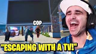 Summit1g Reacts to HILARIOUS GTA RP Clips on ProdigyRP [upl. by Ambler601]