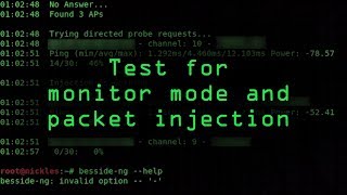 Test if Your Wireless Network Adapter Supports Monitor Mode amp Packet Injection Tutorial [upl. by Atinihs]