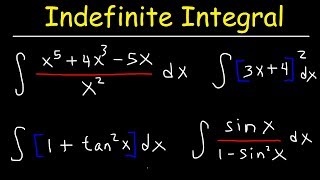 Indefinite Integral [upl. by Cthrine]