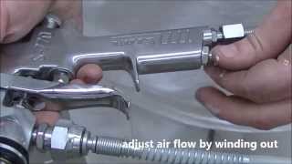 How to Use Conventional Spraygun Systems [upl. by Ayo250]