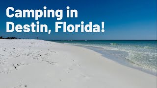 HENDERSON BEACH STATE PARK  Camping in Destin Florida  Florida Beaches  Emerald Coast  RV Travel [upl. by Gati]