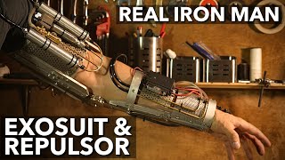 Real Iron Man repulsor amp exosuit HHO combustion chamber powered with electrolyzer [upl. by Artemisia]