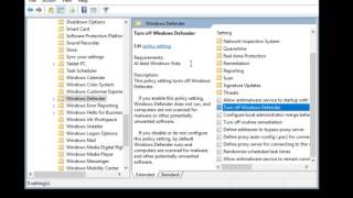 Remove Windows Defender from Windows 10 and Windows 8 [upl. by Furey]