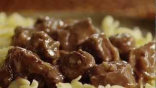 How to Make Beef Tips and Noodles  Allrecipescom [upl. by Halilad]