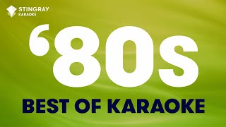 1 HOUR NON STOP BEST OF 80s MUSIC  KARAOKE WITH LYRICS [upl. by Olvan]