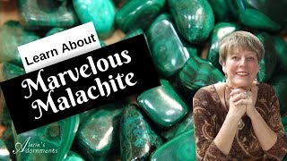 Learn about Malachite gemstones [upl. by Lyrradal]