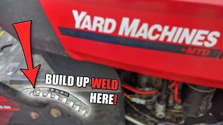 Yard Machines Riding Lawnmower Wont Start  EASY FIX [upl. by Erimahs]