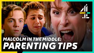 Lois amp Hal’s Guide To PARENTING  Malcolm in the Middle [upl. by Ayekat]