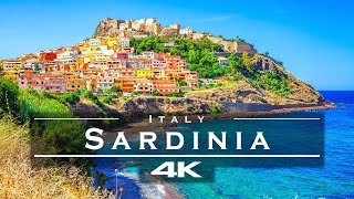 Sardinia Italy 🇮🇹  by drone 4K [upl. by Strang]