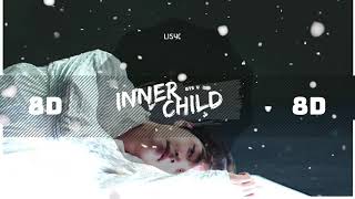 💜 8D BTS  INNER CHILD  BASS BOOSTED STADIUM EFFECT  USE HEADPHONES ONLY 🎧 방탄소년단 MOTS 7 [upl. by Ettigdirb659]