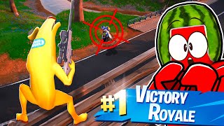 Fortnite THE SNIPER CHALLENGE [upl. by Yentuoc]