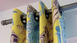 How to Make a Grommet Curtain [upl. by Alya394]