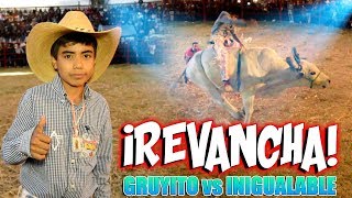 ¡REVANCHA El Gruyito jinete 11 años VS Toro EL INIGUALABLE de Rancho El Presidente San Bartolo [upl. by Templia314]