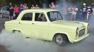 Ford 100e107e amp 300e Compilation Leaving Car Meets [upl. by Pollyanna]