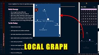 How to Enable Local Graph View in Obsidian Sidebar [upl. by Alil806]