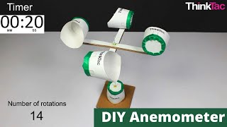 DIY Anemometer  ThinkTac [upl. by Otter]