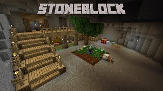 StoneBlock  SIMPLE MOB FARMING E02 Modded Minecraft [upl. by Jeffry]