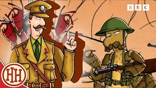 Horrible Histories  World Wars Through History  Compilation [upl. by Anitnamaid]