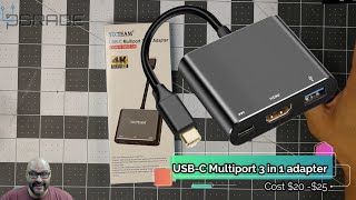 USBC Multiport 3 in 1 adapter [upl. by Winchester]