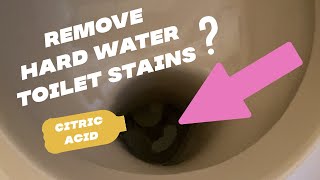 Does citric acid remove hard water build up [upl. by Nhaj]