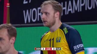 IHF World Mens Handball Championship 2021 Final Denmark  Sweden Full match [upl. by Tteve449]