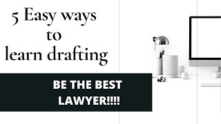 Learning Legal Drafting Easy Ways to become best lawyer [upl. by Einnil451]