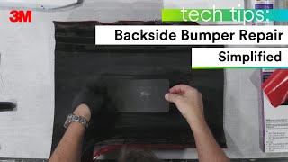 TECH TIPS Backside Bumper Repair Simplified [upl. by Guthrie]