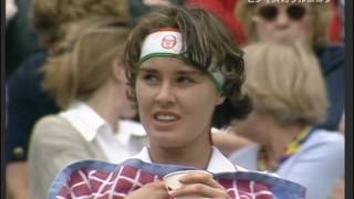 Martina Hingis vs Anna Kournikova Wimbledon 1997 [upl. by Lehar]