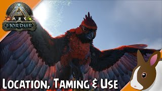 How to Tame amp Use a Fjordhawk in ARK Survival Evolved  PC  PS  Xbox ark fjordur fjordhawk [upl. by Semaj]