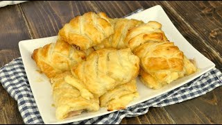 Fagottini di pasta sfoglia e salsiccia una ricetta facile e versatile perfetta per lantipasto [upl. by Kelby]