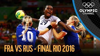 France v Russia  Womens Handball Final  Full Match  Rio 2016 Replays [upl. by Maurreen]