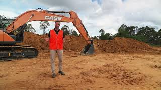 Australia and New Zealand CASE CX210C Excavator  Walkaround [upl. by Tipton]