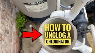 Pool Chlorinator Clog FIX [upl. by Dahij245]