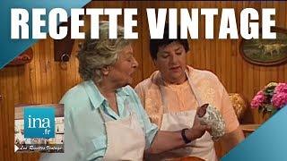 Recette  Le rôti de porc de Maïté  Archive INA [upl. by Yesnil]