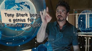 Tony Stark being a genius for 5 minutes straight [upl. by Millisent]