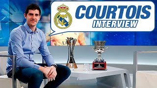 EXCLUSIVE INTERVIEW  Thibaut Courtois talks about life at Real Madrid [upl. by Memory]