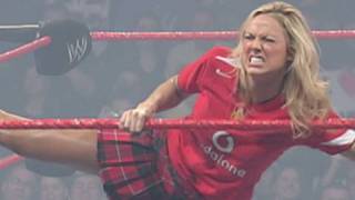 WWE Alumni Stacy Keibler vs Trish Stratus [upl. by Phelgen]