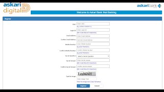 Askari Mobile Banking Online Registration Askari mobile App [upl. by Hayn]